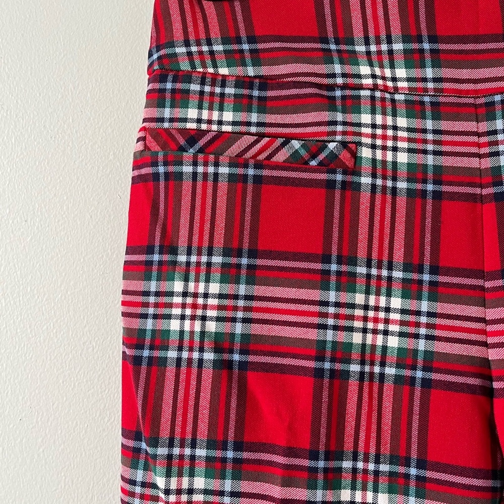crown & ivy Tartan Plaid Skinny Pants - Picture 6 of 7